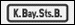 KBayStsB - Kir�lyi Bajor �llamvasutak