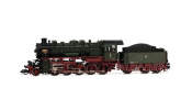 ARNOLD 9066S KPEV, steam locomtive class 58.10-40, 3-dome boiler, green/brown livery, ep. I, with DCC sound decoder