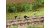 AUHAGEN 41619 Drótkötéltartó (10 db), görgődoboz (2 db) AUHAGEN 41619 Drótkötéltartó (10 db), görgődoboz (2 db)