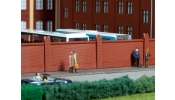 AUHAGEN 41623 Téglakerítés, kapu nélkül AUHAGEN 41623 Téglakerítés, kapu nélkül