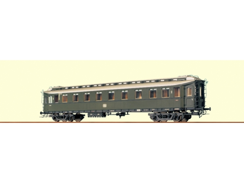 BRAWA 2449 H0 Gyorsvonati személykocsi, 2. osztály/konyha szakasszal, DB BRAWA 2449 H0 Gyorsvonati személykocsi, 2. osztály/konyha szakasszal, DB