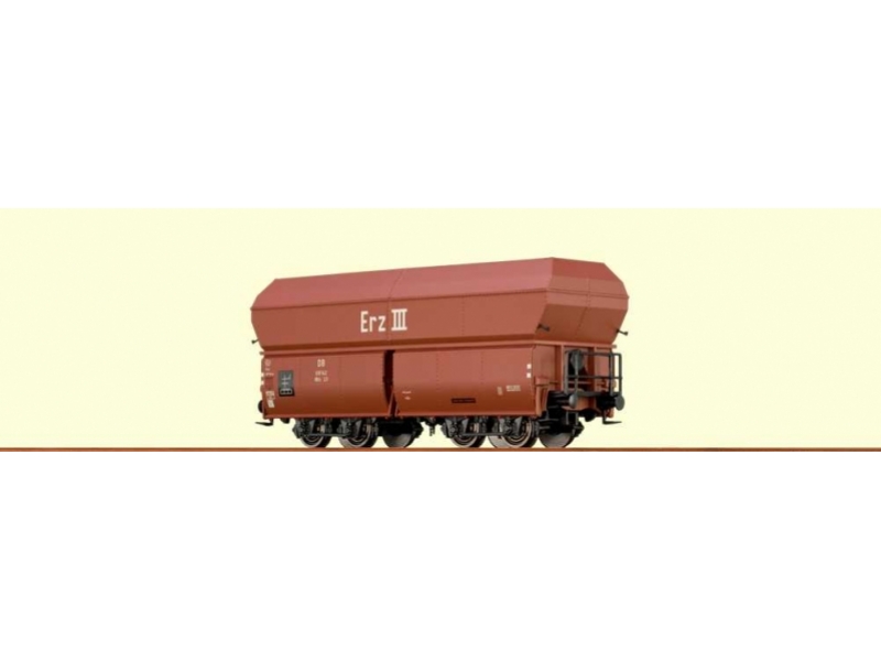 BRAWA 47023 Önürítős négytengelyes teherkocsi, DB BRAWA 47023 Önürítős négytengelyes teherkocsi, DB