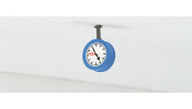 BRAWA 5261 H0 Wanduhr beleuchtet BRAWA 5261 H0 Wanduhr beleuchtet
