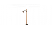 BRAWA 84061 H0 LED Holzmastleuchte, einze BRAWA 84061 H0 LED Holzmastleuchte, einze