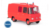 BREKINA 10220 Mercedes Sortiment zum Bau von 1 L 508 RTW rot rot, 1970, BREKINA 10220 Mercedes Sortiment zum Bau von 1 L 508 RTW rot rot, 1970,