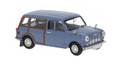 BREKINA 15363 Brekina, Austin Mini Countryman, blau, 1960, Woody, 1:87 BREKINA 15363 Brekina, Austin Mini Countryman, blau, 1960, Woody, 1:87