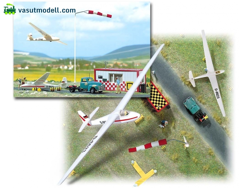 BUSCH 1050 Vitorlázó repülő készlet BUSCH 1050 Vitorlázó repülő készlet