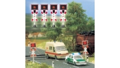 BUSCH 5913 Négy fénysorompó, villogó elektronikával BUSCH 5913 Négy fénysorompó, villogó elektronikával