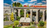 FALLER 120466 Viadukt-Set, 2-gleisig, gebog FALLER 120466 Viadukt-Set, 2-gleisig, gebog