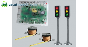 FALLER 162055 CAR-SYSTEM kieg�sz�t�: 2 AMPELN MIT SCHALTG
