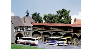 FALLER 162057 CAR-SYSTEM kieg�sz�t�: Buszmeg�ll�