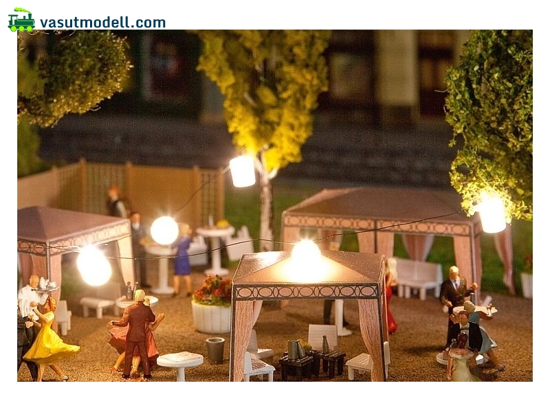 FALLER 180663 Fényfüzér lampionokkal FALLER 180663 Fényfüzér lampionokkal