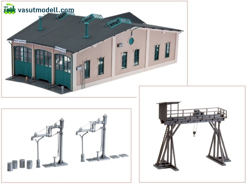 FALLER 190186 Körfűtőház készlet FALLER 190186 Körfűtőház készlet