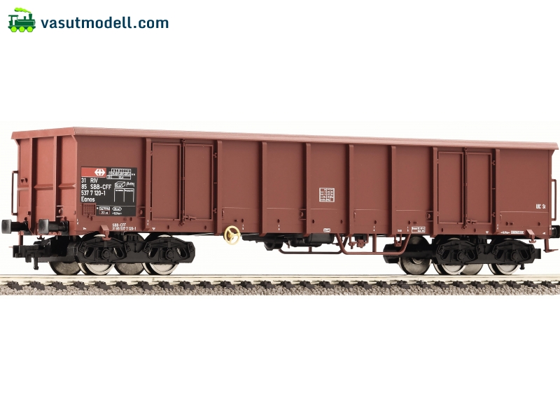 FLEISCHMANN 528309 Nyitott négytengelyes teherkocsi, SBB, barna FLEISCHMANN 528309 Nyitott négytengelyes teherkocsi, SBB, barna