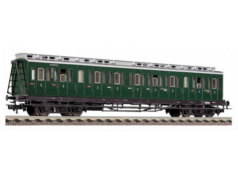 FLEISCHMANN 5687 Oldalfellépős személykocsi, 2.osztály, DB FLEISCHMANN 5687 Oldalfellépős személykocsi, 2.osztály, DB