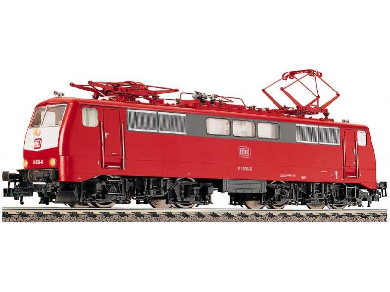 FLEISCHMANN 64347 Villanymozdony, der DB in orientroter Lackierung, Baureihe 111 FLEISCHMANN 64347 Villanymozdony, der DB in orientroter Lackierung, Baureihe 111
