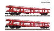 FLEISCHMANN 829502 2-tlg. Set Autotransportwagen FLEISCHMANN 829502 2-tlg. Set Autotransportwagen