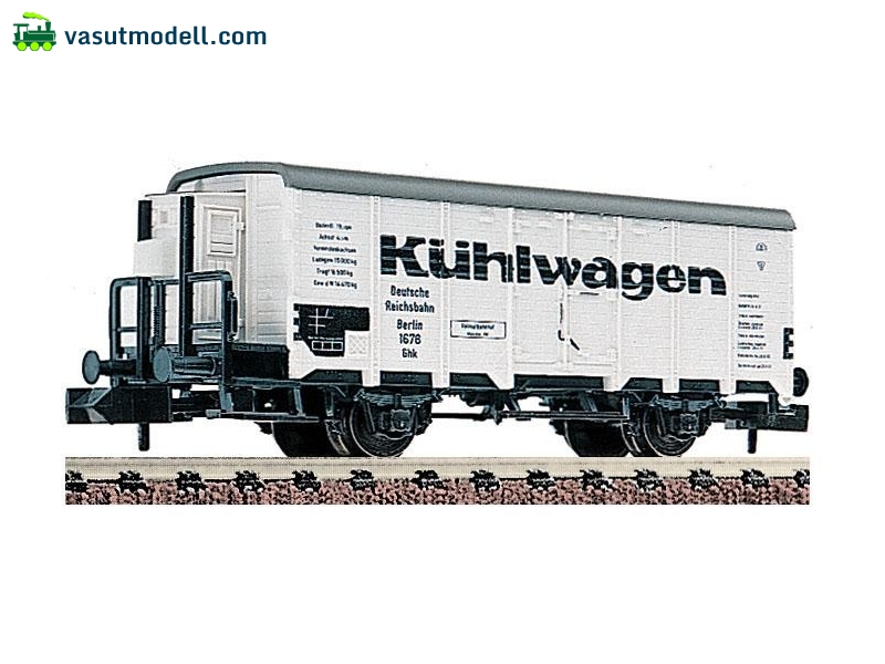FLEISCHMANN 8346 Hűtőkocsi, DRG, fékházzal FLEISCHMANN 8346 Hűtőkocsi, DRG, fékházzal