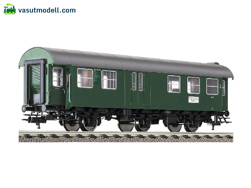 FLEISCHMANN 865096 Személykocsi, 2. osztály, háromtengelyes Umbauwagen, múzeumi kiadás FLEISCHMANN 865096 Személykocsi, 2. osztály, háromtengelyes Umbauwagen, múzeumi kiadás