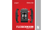 FLEISCHMANN 919501 Elektromos készlet (1 jobbos + 1 balos állítómű + kapcsolópult)
