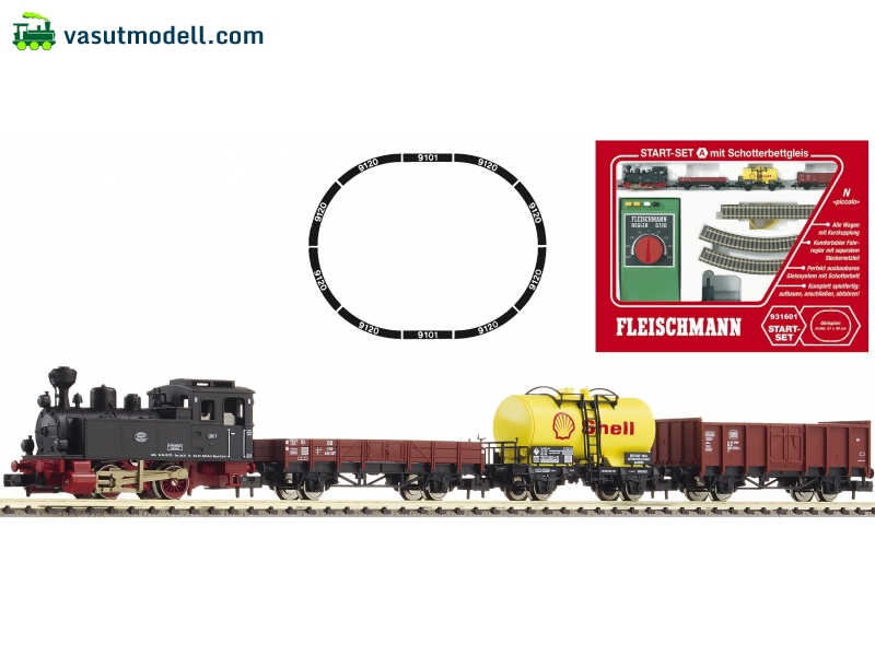FLEISCHMANN 931601 Analóg kezdőkészlet FLEISCHMANN 931601 Analóg kezdőkészlet