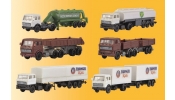KIBRI 36980 Z Set LKW-Sattelzuege, 6 Stk. KIBRI 36980 Z Set LKW-Sattelzuege, 6 Stk.