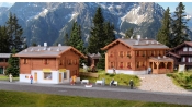 KIBRI 37030 Alpesi házak, Sertig (2 db)