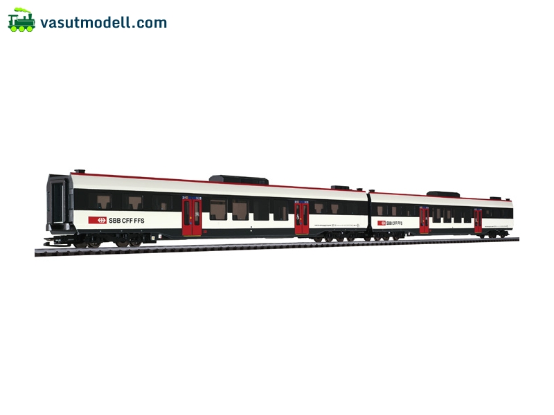 LILIPUT 133960 Betétkocsi, 2-részes, Domino motovonathoz, SBB LILIPUT 133960 Betétkocsi, 2-részes, Domino motovonathoz, SBB
