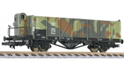 LILIPUT 235281 Open wagon, Ommru, with cabin, camouflage