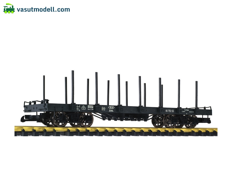 LILIPUT 95753 flat wagon with stanchion black LILIPUT 95753 flat wagon with stanchion black