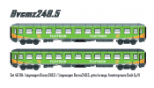 LS Models 46014 2er Set Liegewagen Bvcmz 248.5 Flixtrain, Ep.VI, HH-Köln