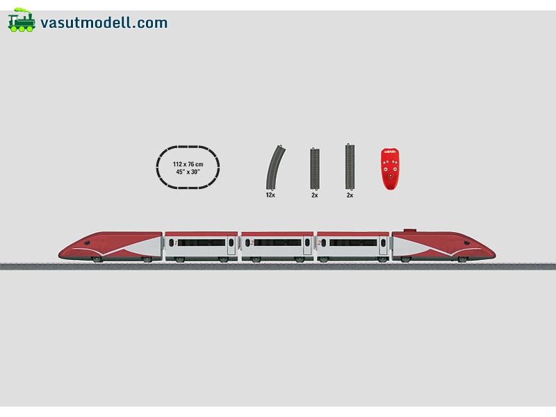 Märklin 29202 Kezdőkészlet: Thalys szerelvény Märklin 29202 Kezdőkészlet: Thalys szerelvény