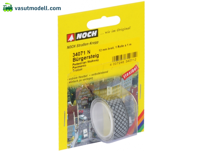 NOCH 34071 Járda, 1 m × 12 mm NOCH 34071 Járda, 1 m × 12 mm