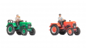 NOCH 44609 Tractor McCormick D, 2 pieces, red and green NOCH 44609 Tractor McCormick D, 2 pieces, red and green