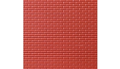 NOCH 55004 Dekorlap, téglafal, vörös, 30x18 cm, 1:50 NOCH 55004 Dekorlap, téglafal, vörös, 30x18 cm, 1:50