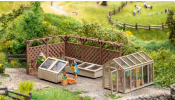 NOCH 66805 Laser-Cut Deko-Set Im Garten NOCH 66805 Laser-Cut Deko-Set Im Garten