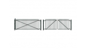 PECO LK-742 GWR Spear Fencing-Ramps & Gates,Fencing(890mm)1 Lge 2 sml Gates PECO LK-742 GWR Spear Fencing-Ramps & Gates,Fencing(890mm)1 Lge 2 sml Gates