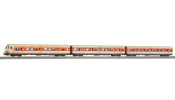 PIKO 58226 3er Set S-Bahn Wagen orange-grau DB AG V