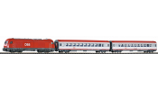 PIKO 59017 Digitális kezdőkészlet: ÖBB Personenzug Rh 2016 mit 2 wg. VI (SmartControl WLAN vezérlővel, ágyazatos sínnel) PIKO 59017 Digitális kezdőkészlet: ÖBB Personenzug Rh 2016 mit 2 wg. VI (SmartControl WLAN vezérlővel, ágyazatos sínnel)