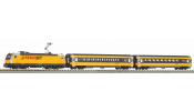PIKO 59019 Digitális kezdőkészlet: Regiojet Personenzug BR 386 mit 2 wg. A-Gleis & B VI (SmartControl WLAN vezérlővel, ágyazatos sínnel) PIKO 59019 Digitális kezdőkészlet: Regiojet Personenzug BR 386 mit 2 wg. A-Gleis & B VI (SmartControl WLAN vezérlővel, ágyazatos sínnel)