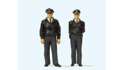 PREISER 44909 Rendőrök, kék egyenruhában