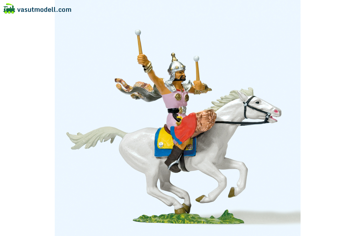 PREISER 50475 Hunne zu Pferd. Trommler PREISER 50475 Hunne zu Pferd. Trommler