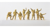 PREISER 72530 1:72 US Panzerbesatzung 2000 PREISER 72530 1:72 US Panzerbesatzung 2000