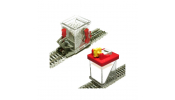 PROSES PBS-HO-03 HO/OO Ballast Spreader Car and Ballast Glue Applicator Set PROSES PBS-HO-03 HO/OO Ballast Spreader Car and Ballast Glue Applicator Set