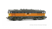 Rivarossi 2928 AWT, 4-axle diesel locomotive class D753.7, orange/grey livery, ep. V-VI