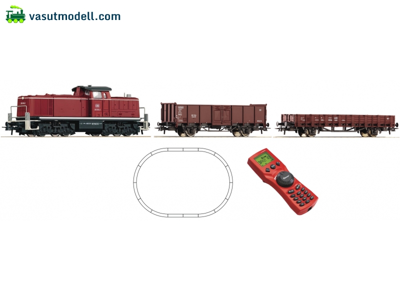 ROCO 51262 Digitális kezdőkészlet: BR 290 dízelmozdony + tehervonat (MultiMAUS) ROCO 51262 Digitális kezdőkészlet: BR 290 dízelmozdony + tehervonat (MultiMAUS)