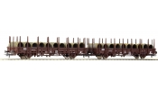 ROCO 66083 Rakoncás teherkocsi készlet, 2 részes, ÖBB ROCO 66083 Rakoncás teherkocsi készlet, 2 részes, ÖBB
