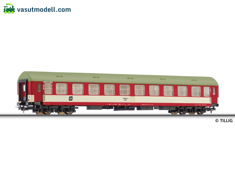 TILLIG 74757 Személykocsi, 2. osztály, Y sorozat, CD TILLIG 74757 Személykocsi, 2. osztály, Y sorozat, CD