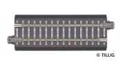 TILLIG 83702 Ágyazatos sín, egyenes, G2, 83 mm TILLIG 83702 Ágyazatos sín, egyenes, G2, 83 mm