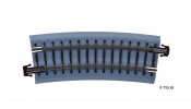 TILLIG 83720 Ágyazatos sín, íves, R12, R310 mm / 15° (barna talpfával) TILLIG 83720 Ágyazatos sín, íves, R12, R310 mm / 15° (barna talpfával)